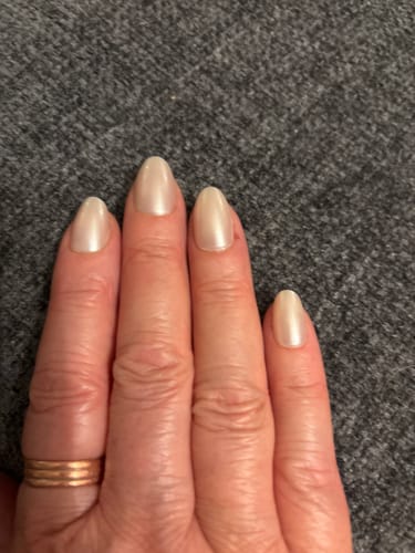 Customer photo review of Glazed Pearl