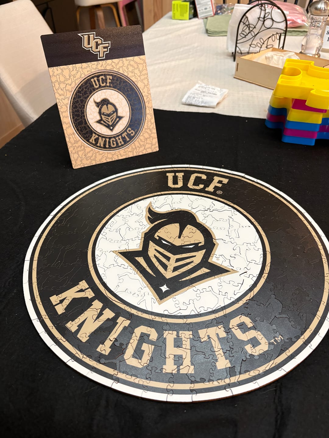 Customer photo review of University of Central Florida - Wooden Puzzle