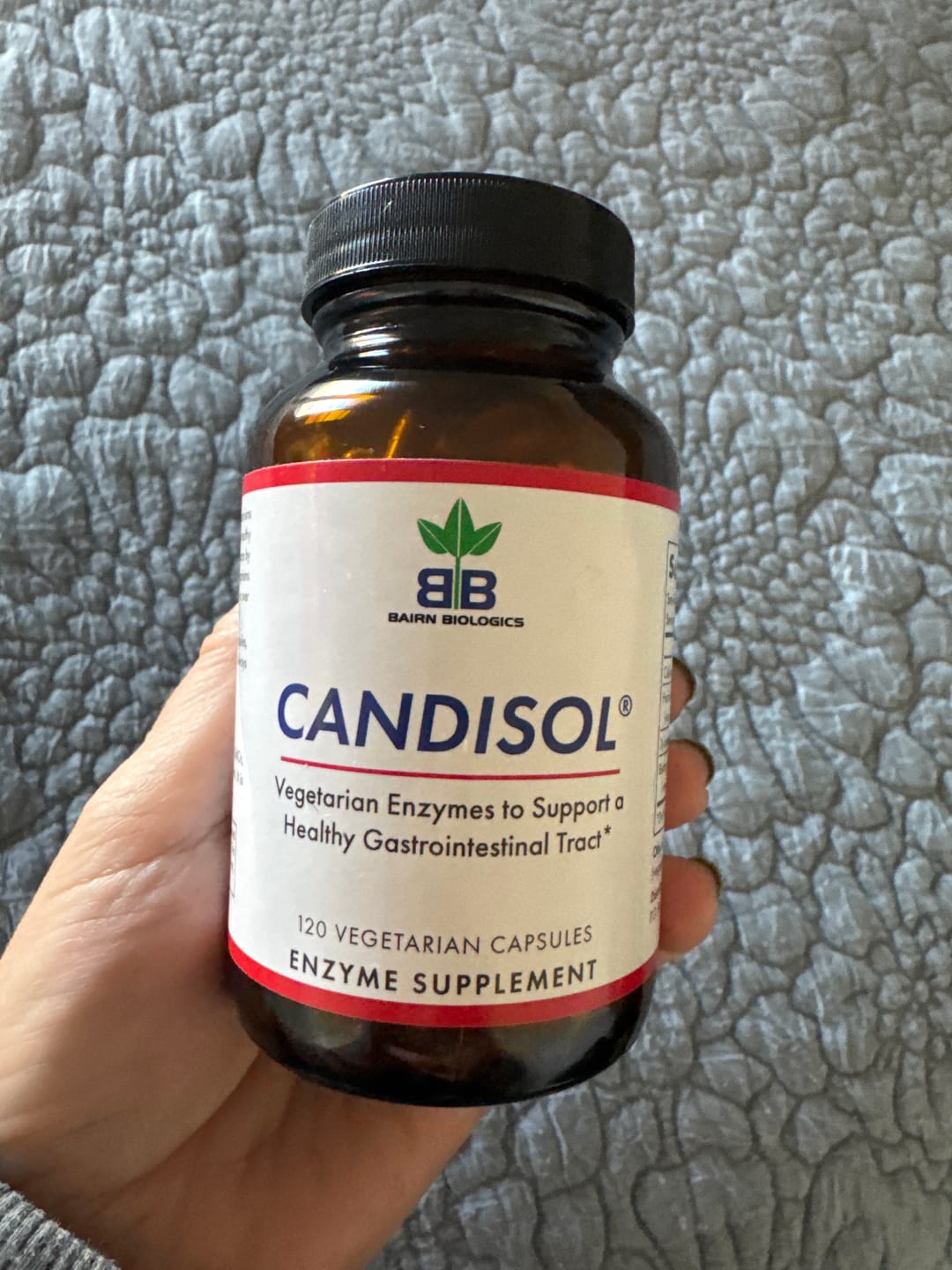 Customer photo review of Bairn Biologics, Candisol 120 Capsules