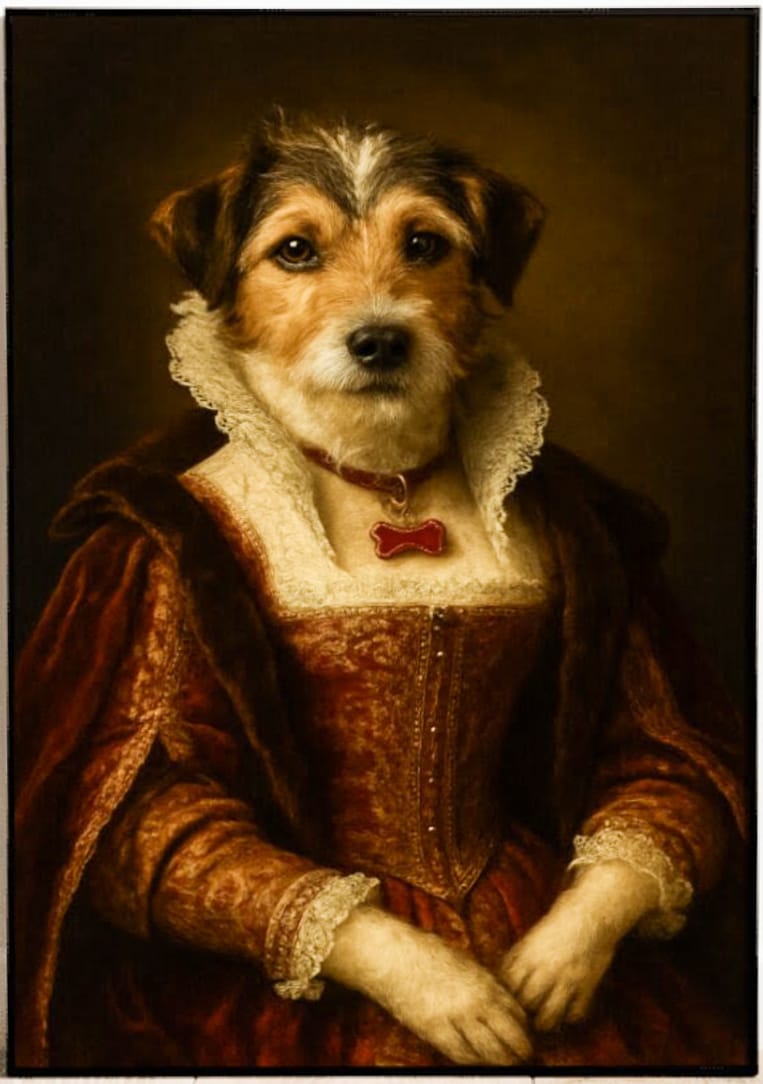 Customer photo review of Portrait Renaissance - Poster personalizzato