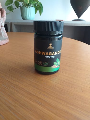 Customer photo review of Ashwagandha 600Mg - 60 Caps.
