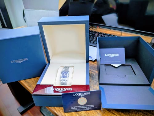 Customer photo review of Longines Dolce Vita Quartz Women's 20.80mm Watch L5.255.4.93.6