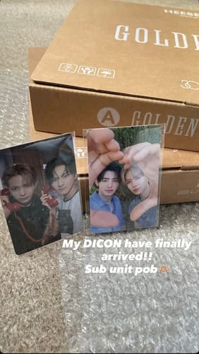 Customer photo review of DICON VOLUME N30 Special Edition ENHYPEN Golden Age / Even-More