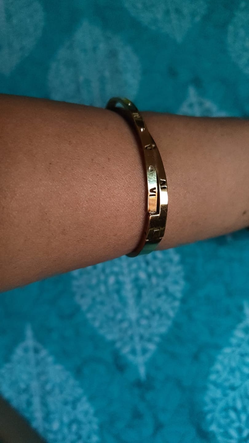 Customer photo review of Roman Tales Bracelet