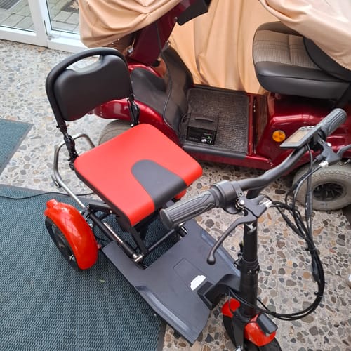 Customer photo review of Tricycle électrique S2 pliable – 3 roues 300W/600W, mobilité pratique pour seniors et PMR