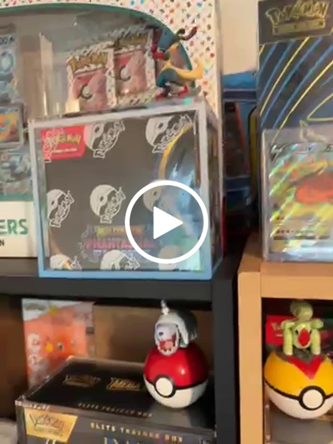 Customer video review of Premium Colored Acrylic Pokemon Booster Box Case