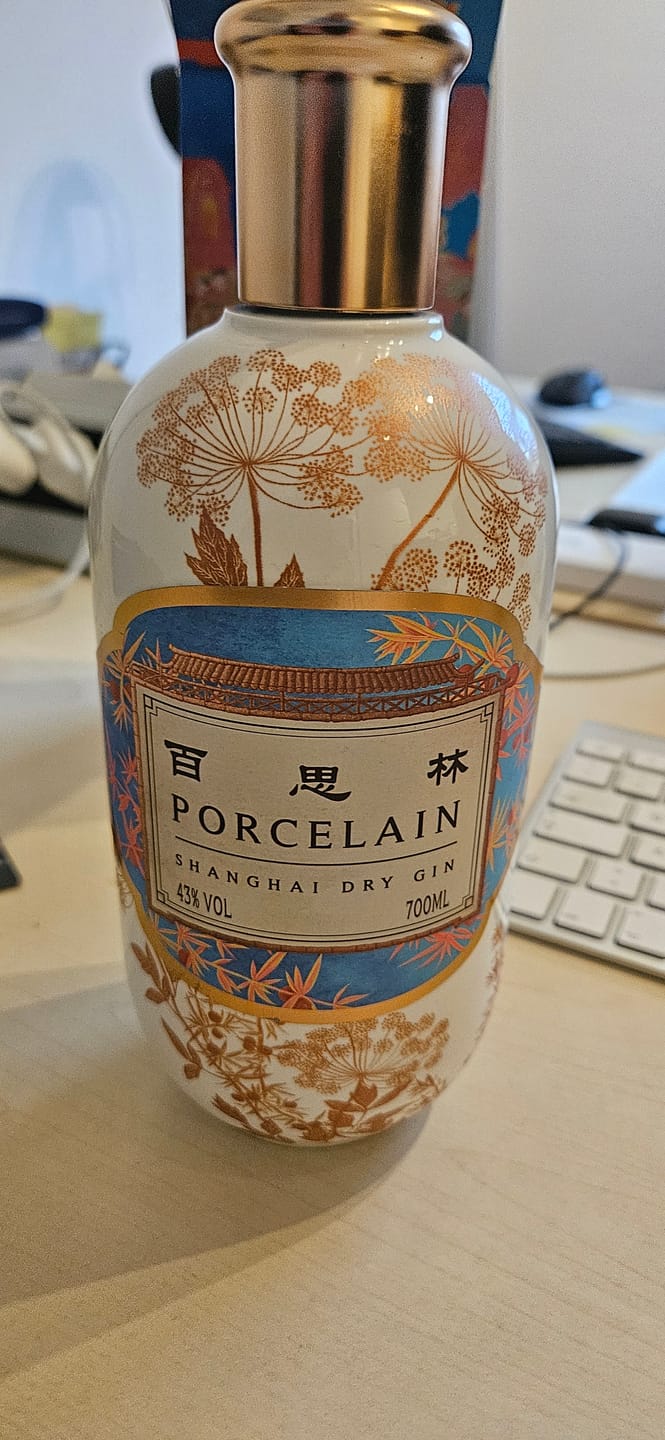 Customer photo review of Porcelain Shanghai Dry Gin