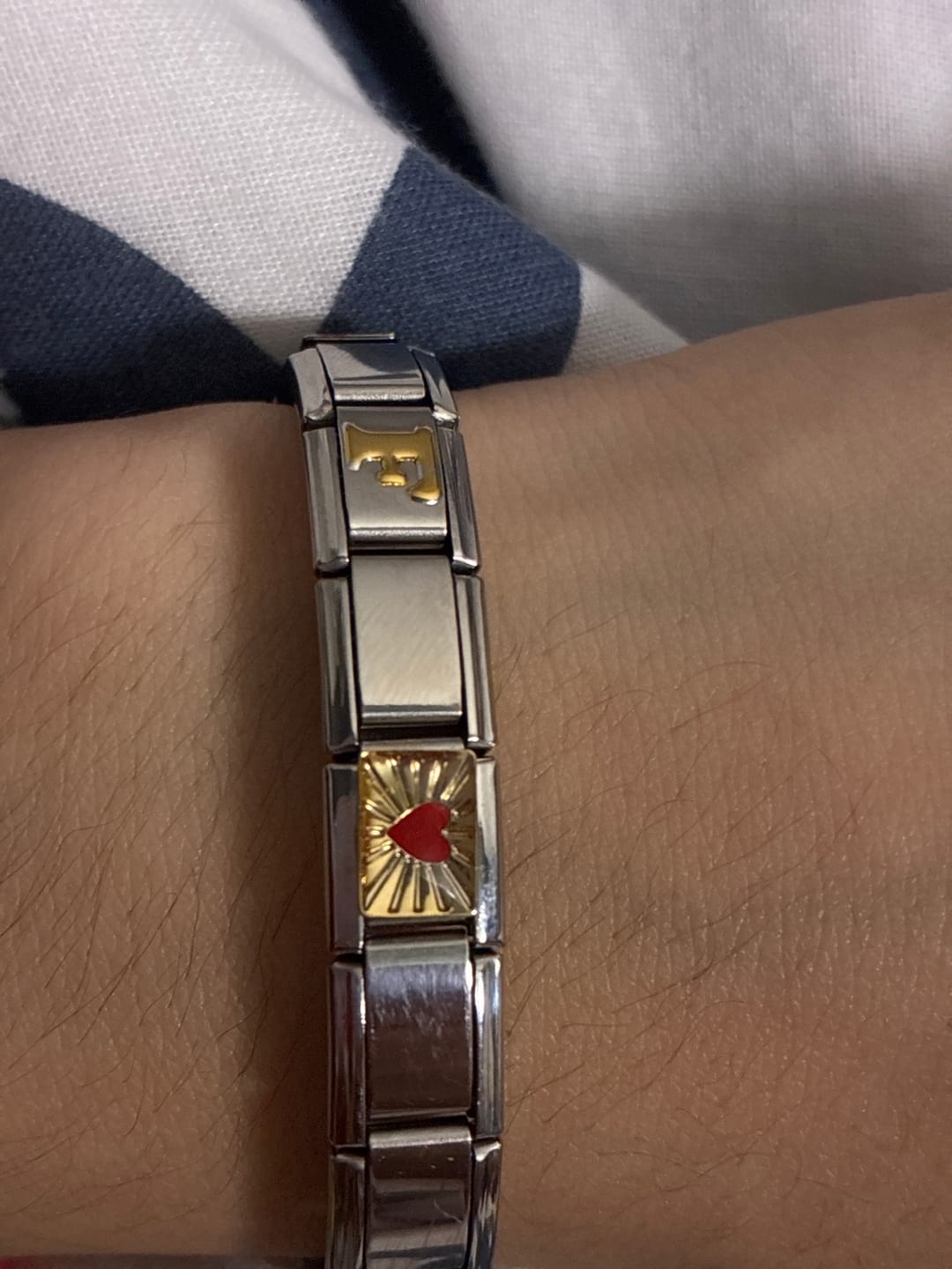 Customer photo review of Charm Corazon Brillante