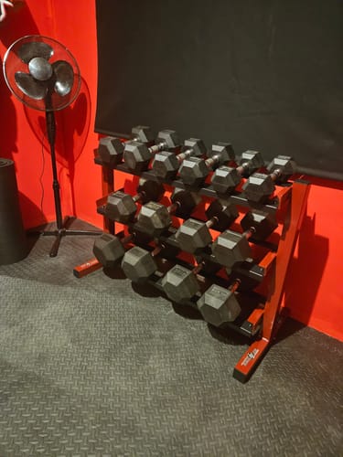Customer photo review of Best Fitness Halterrek - BFDR10
