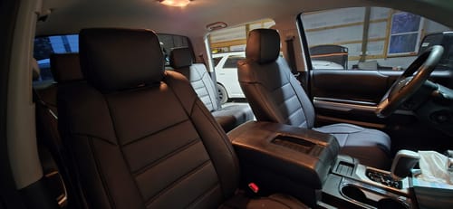 Customer photo review of Premium Custom-Fit Seat Covers
