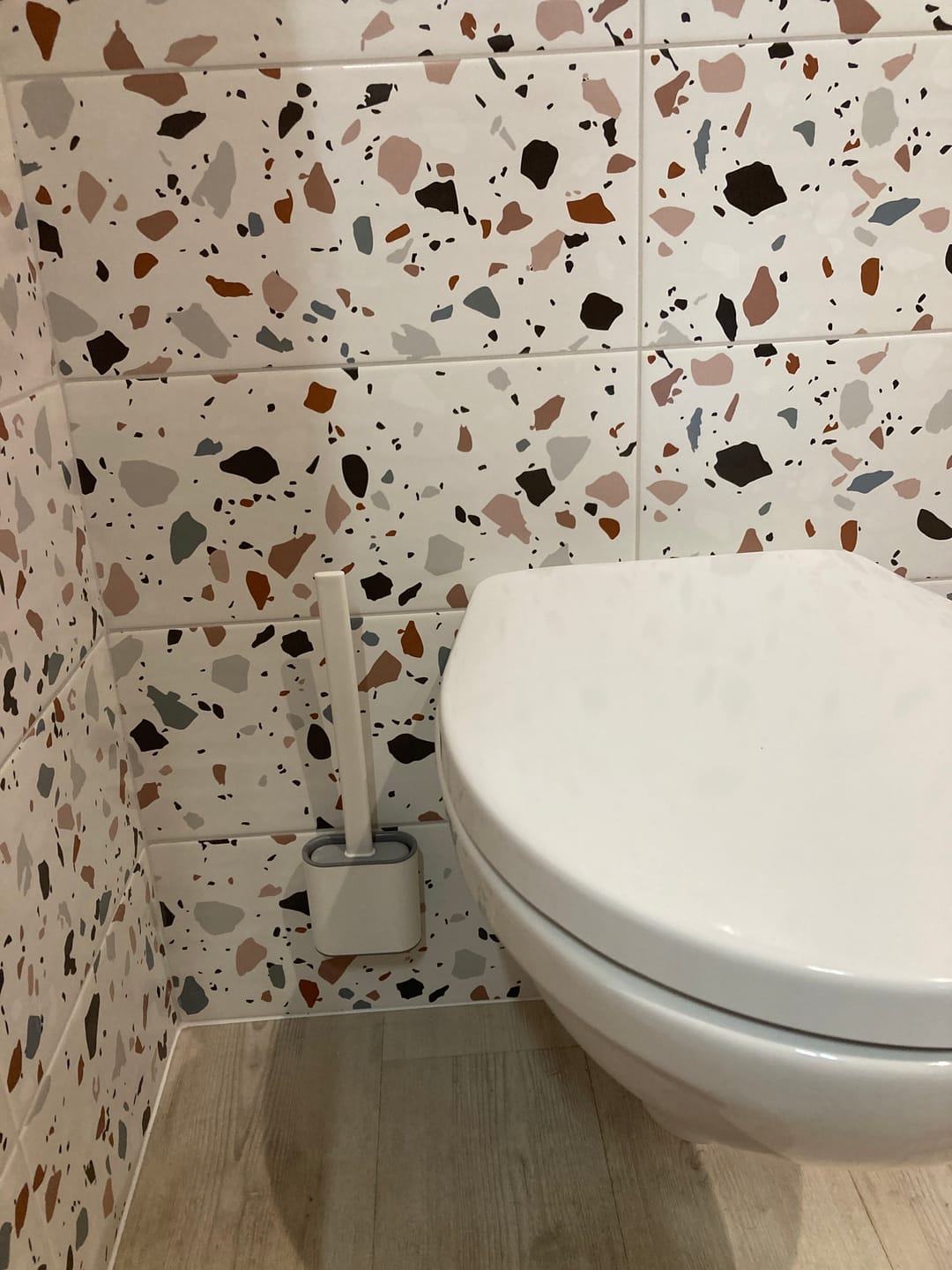 Customer photo review of Brosse de Toilette Performante et Hygiénique en Silicone