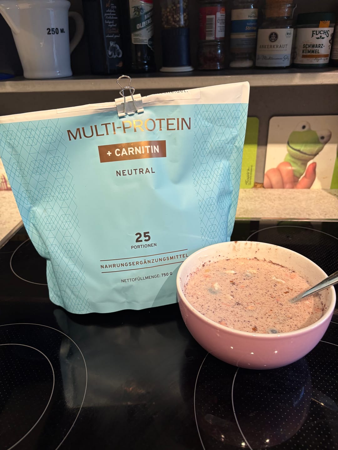 Customer photo review of Multi Protein Neutral 750g Beutel