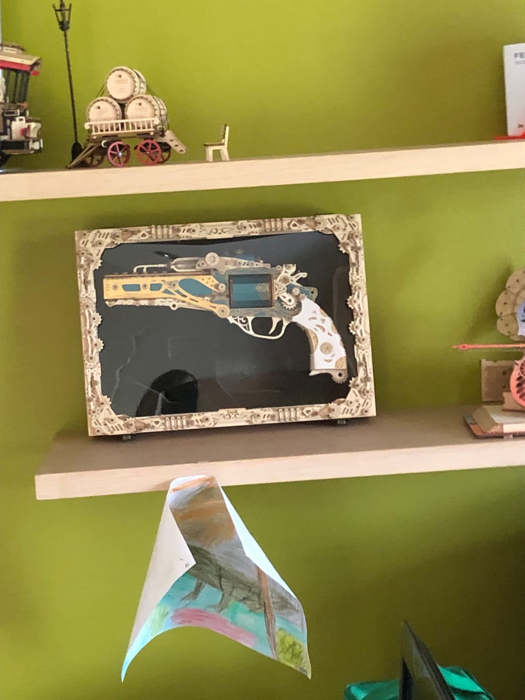 Customer photo review of Revolver 3D Wooden Puzzle Kits