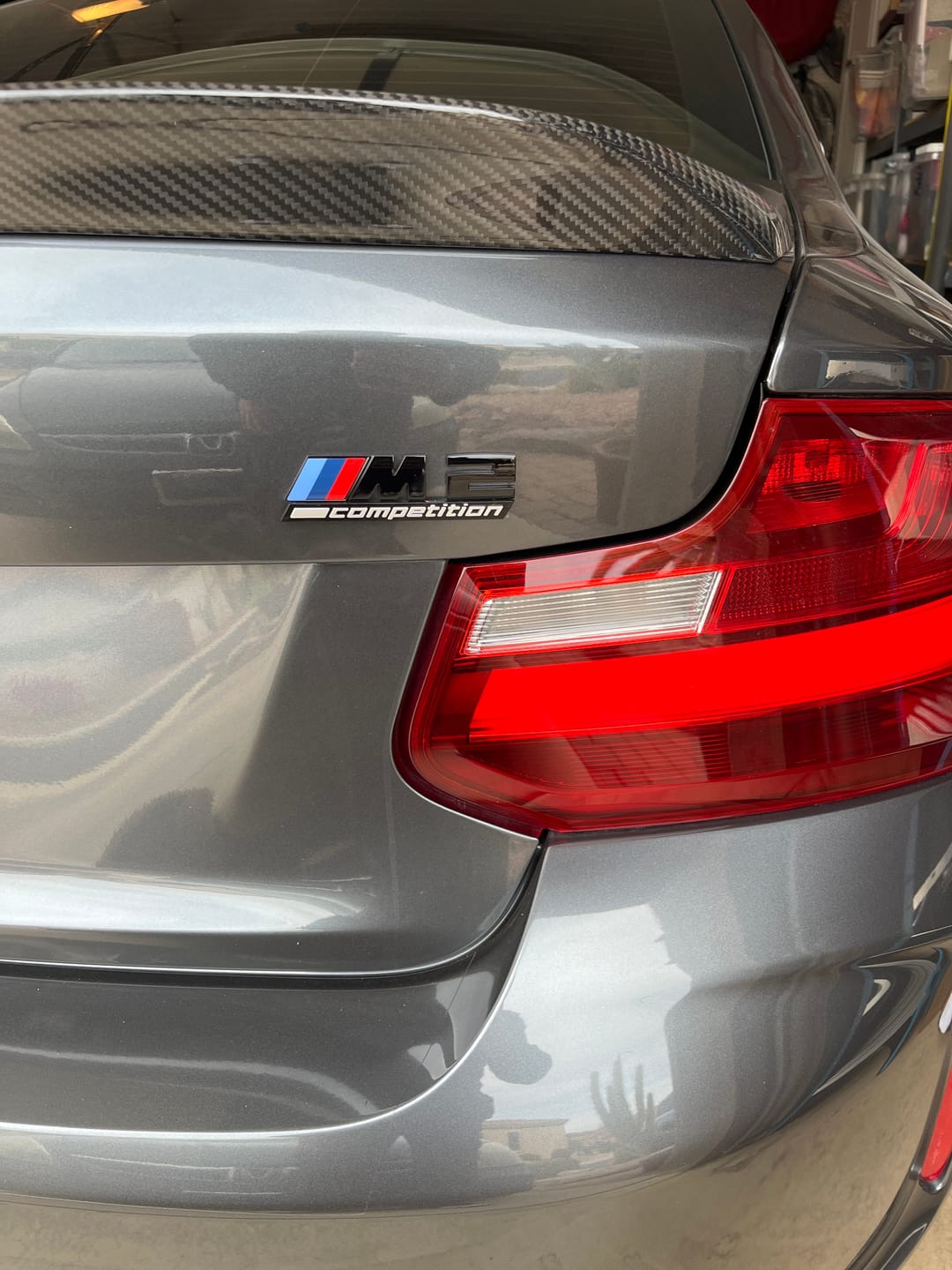 Customer photo review of BMW COMPETITION TRUNK EMBLEM