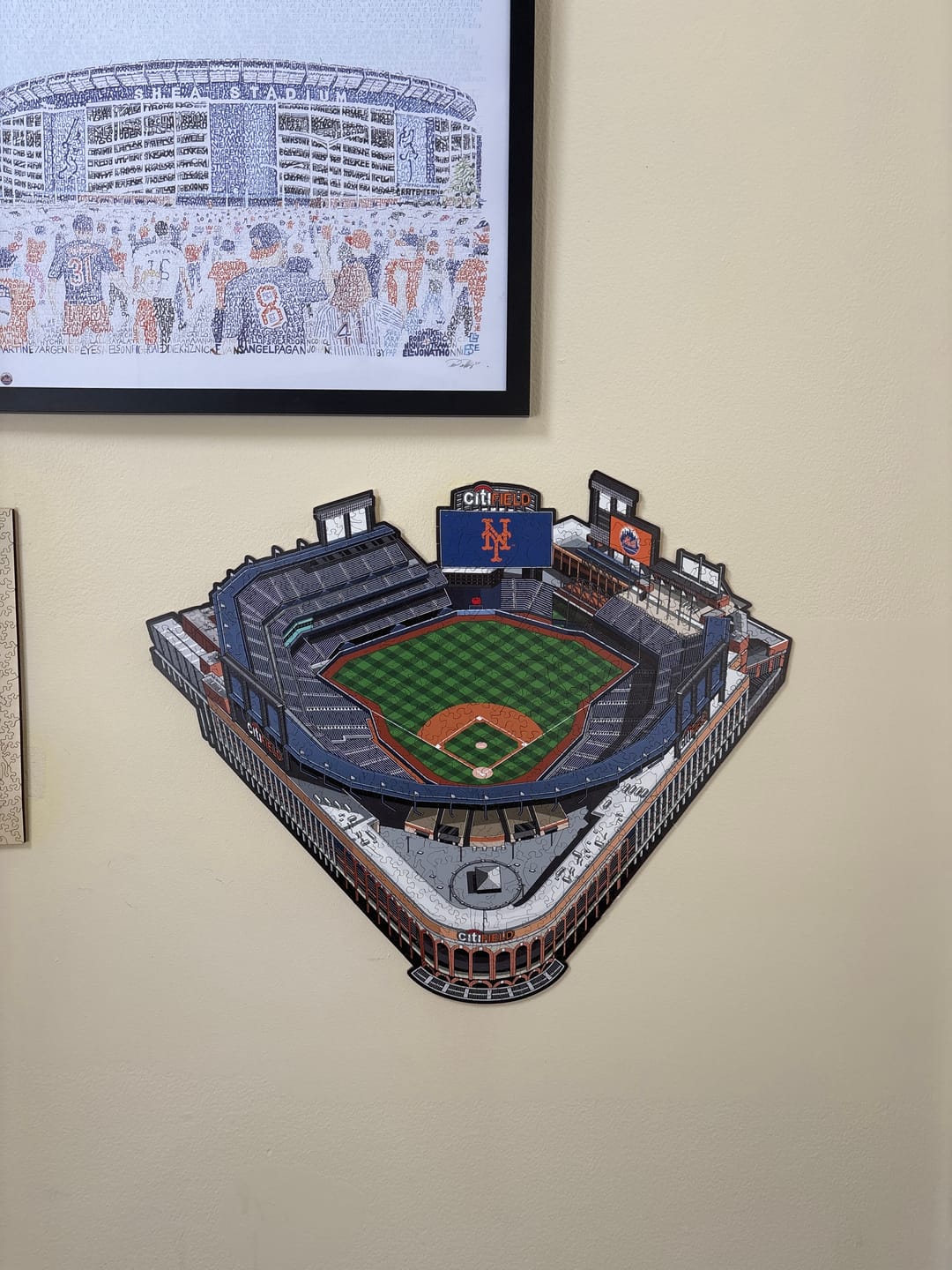 Customer photo review of New York Mets™ Citi Field Stadium - Wooden Puzzle