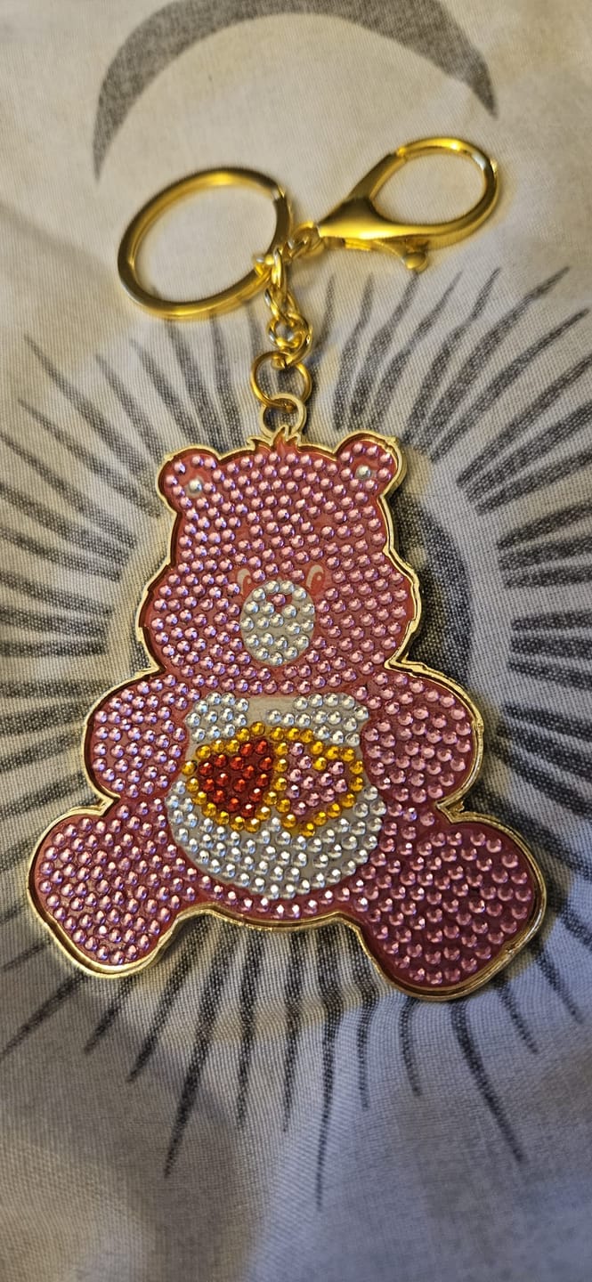 Customer photo review of Care Bears Crystal Art Keyring - Blind Bag