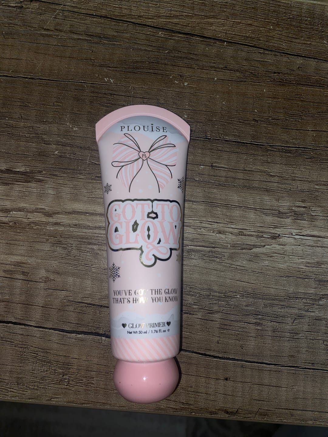 Customer photo review of P.Louise Got To Glow Shimmer Primer