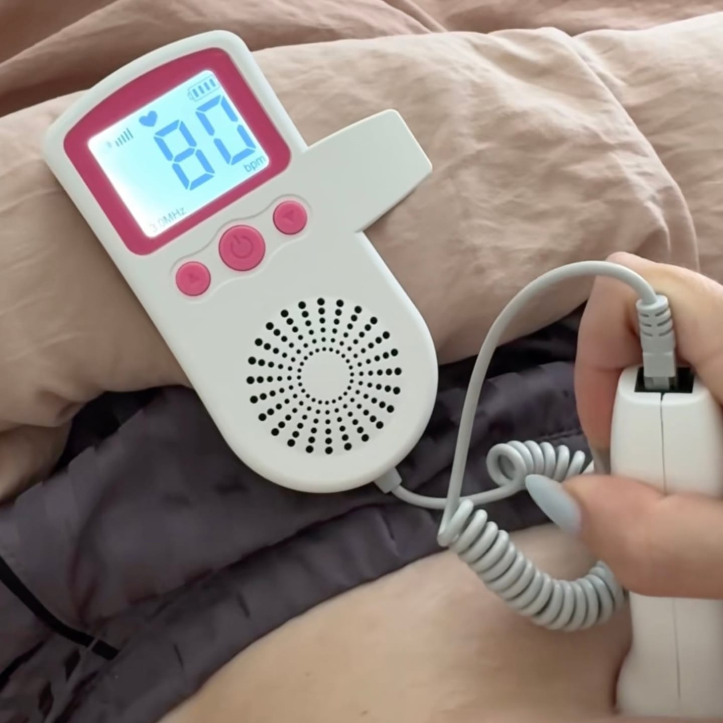 Customer photo review of BabyEcho Doppler™