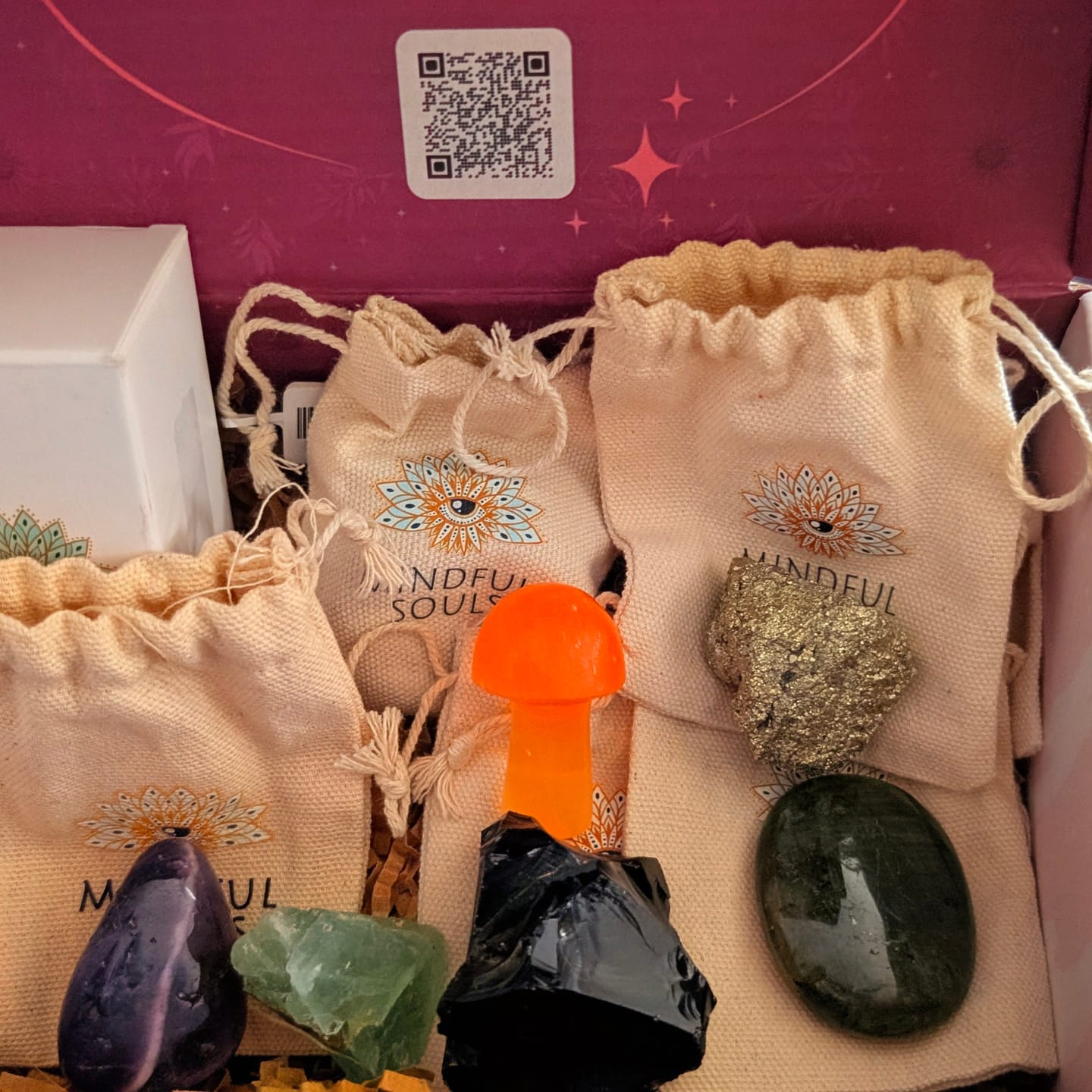 Customer photo review of Crystal Subscription Box