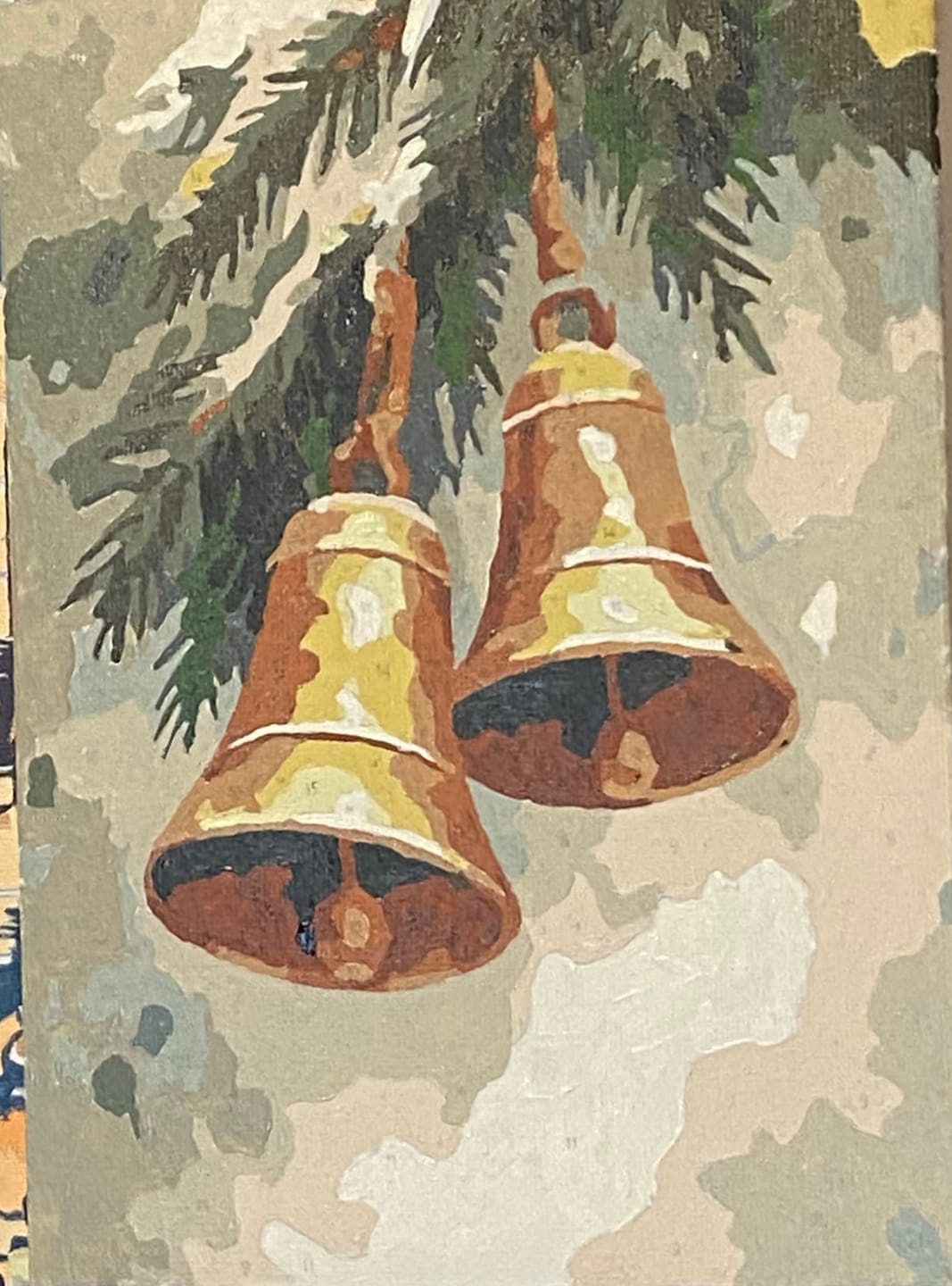 Customer photo review of 6 Mini Paintings - Vintage Christmas Set