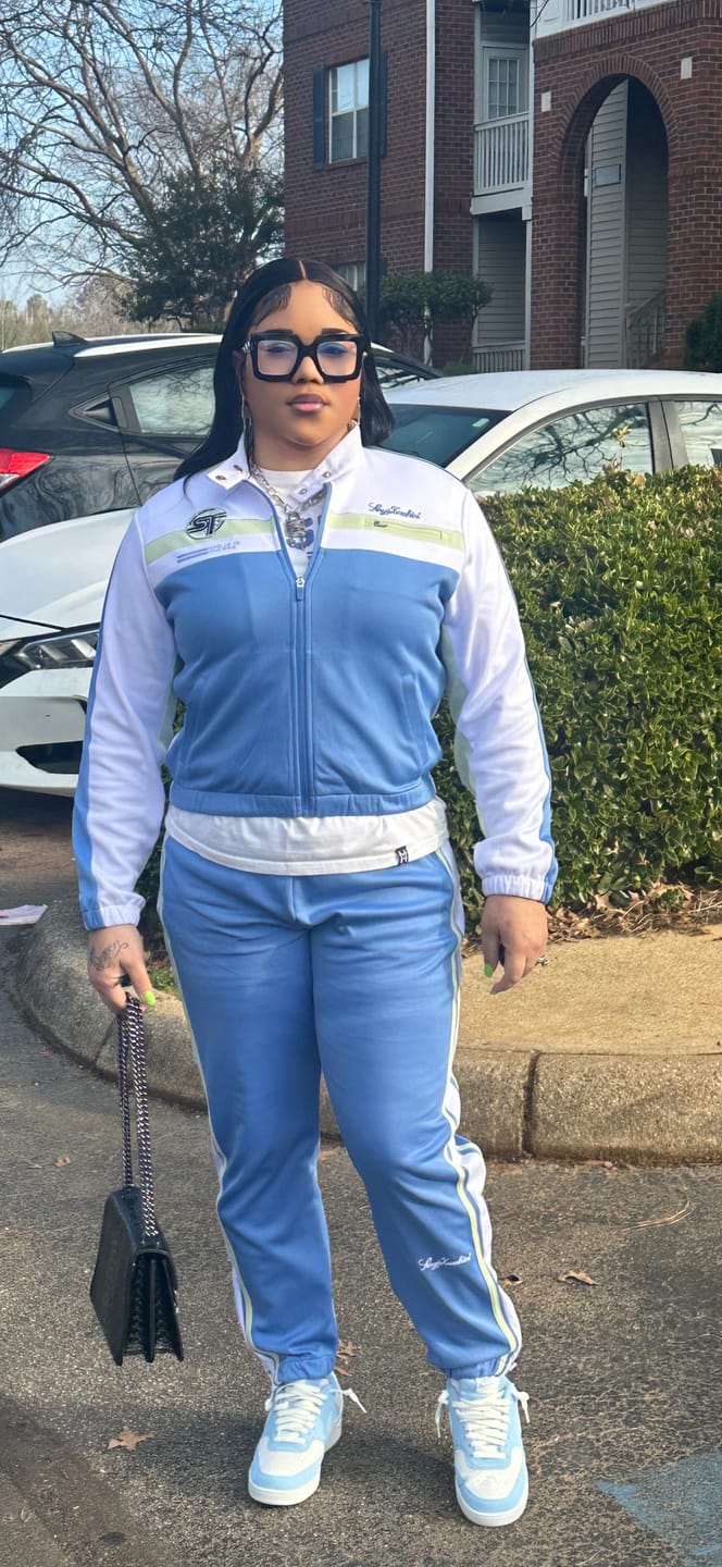 Customer photo review of Women's Corsa Track Jacket- Ultramarine