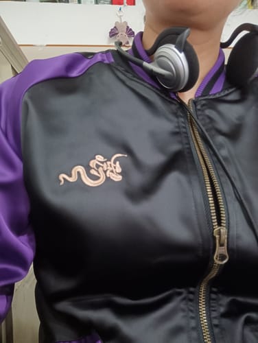 Customer photo review of Violet Viper Sukajan Jacket