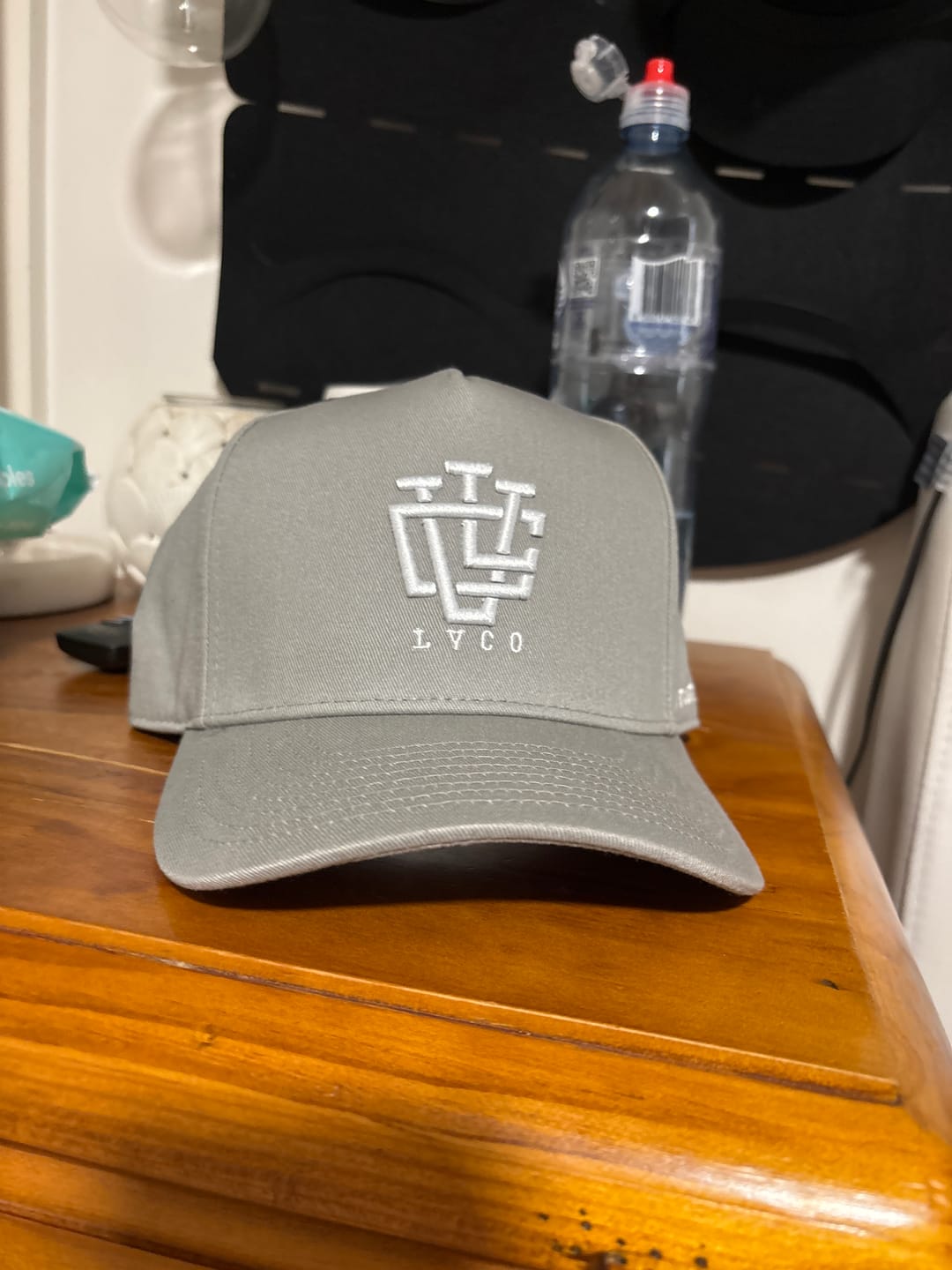 Customer photo review of LVCO "Grey" A-Frame LVCO Snapback