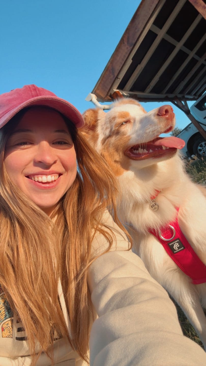Customer photo review of Arnés Aerosport para Perros - Street Dogs - Pink