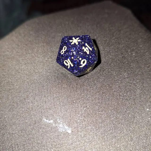 Customer photo review of Single d20