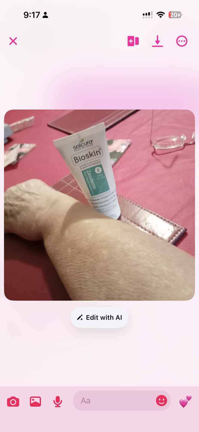 Customer photo review of Bioskin Duo Pack