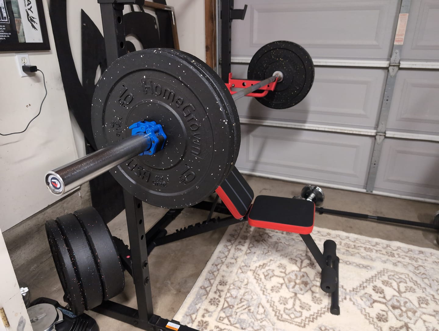 Customer photo review of Barbell Clips, Clamp Style