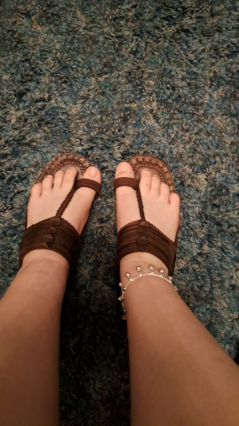 Customer photo review of Water Buffalo Sandals
