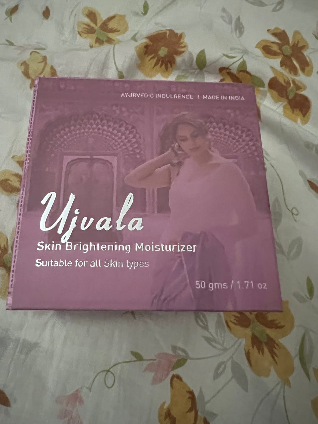 Customer photo review of Ujvala Skin Brightening Moisturizer