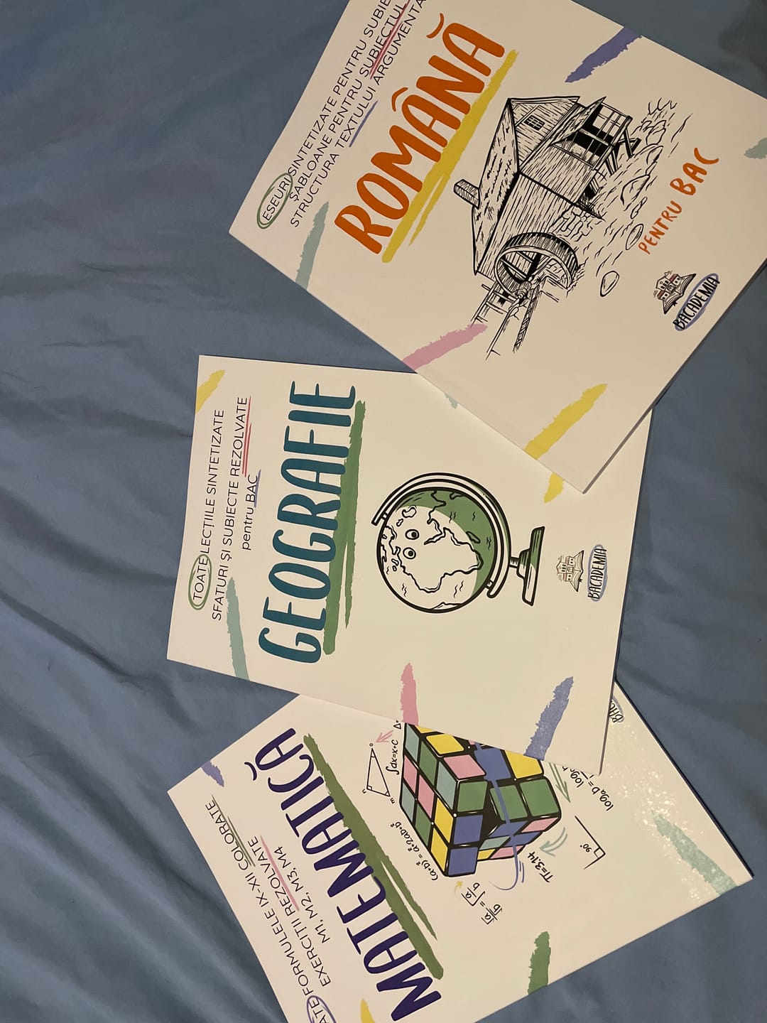 Customer photo review of Pachet Bacalaureat (Română + Matematică + Geografie) Bacademia