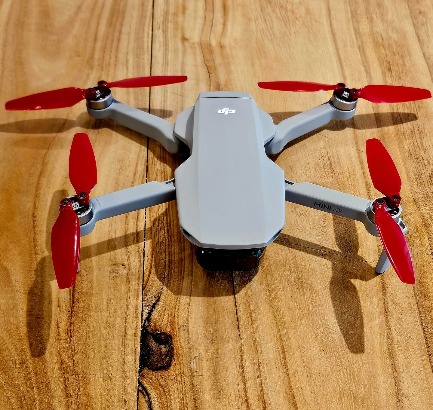Customer photo review of DJI Mini 2 / SE STEALTH Upgrade Propellers - x4 Red