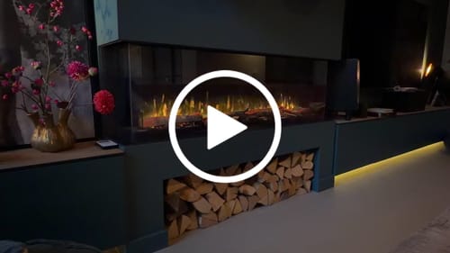 Customer video review of Lumea Fires Elektrische sfeerhaard 3D Trivaro 50″ inch – 128 cm