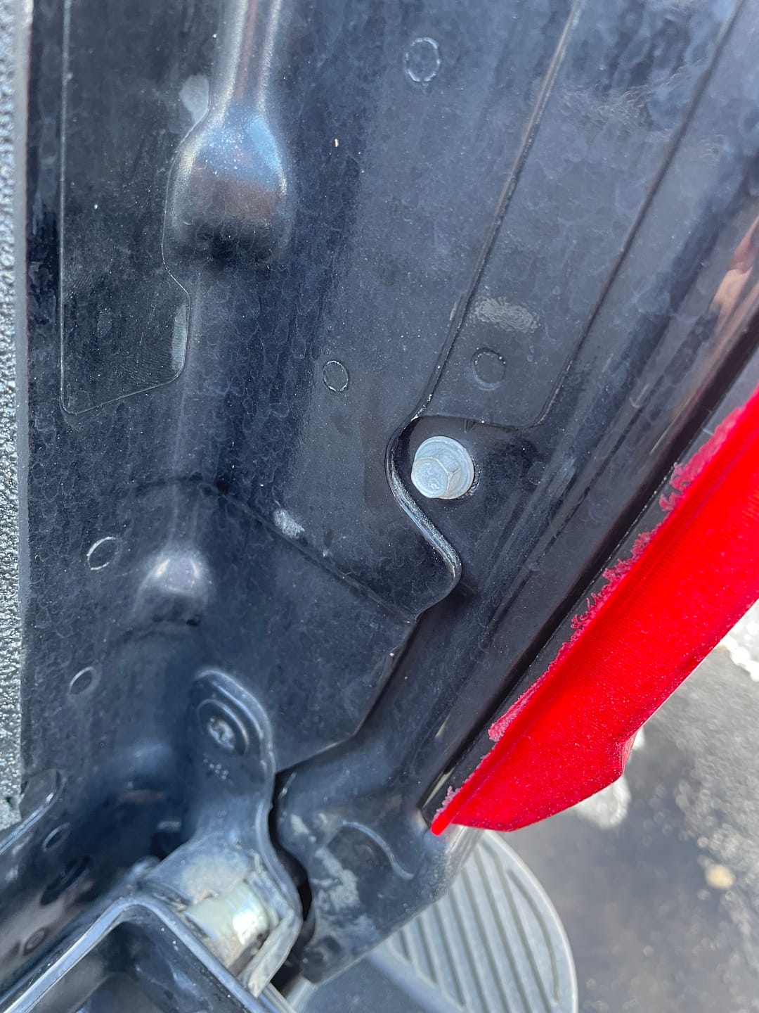 Customer photo review of Light Keeper Taillight Security Screws for Ford Trucks