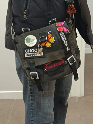 Customer photo review of Never Give Up PATCH
