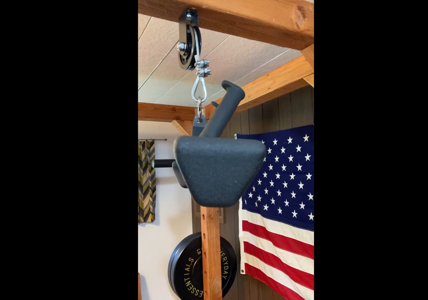 Customer photo review of 2-in-1 Lat Pulldown Bar PJ02