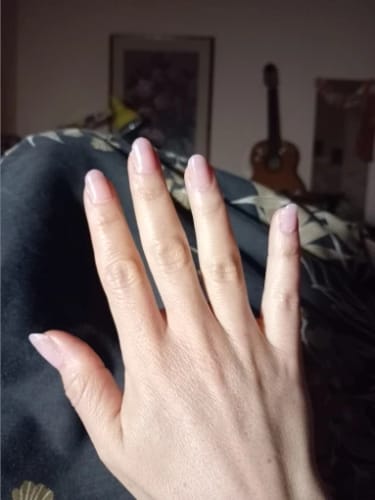 Customer photo review of Poly Nail Gel Extension Kit - 6 Colours