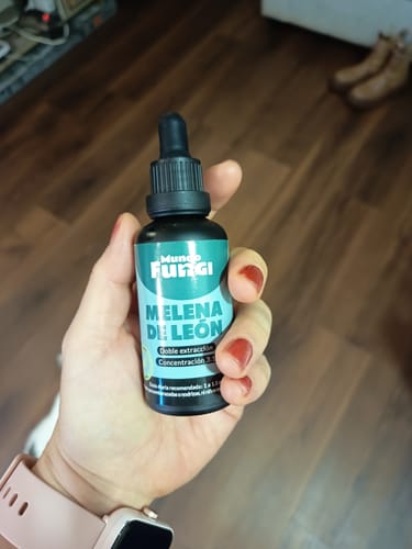 Customer photo review of Gotas de Melena de León - Ultra concentrado 50ML