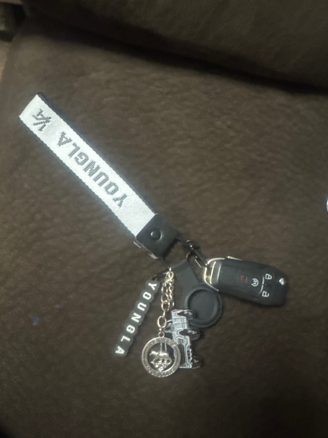 Customer photo review of 933 YoungLA Keychains
