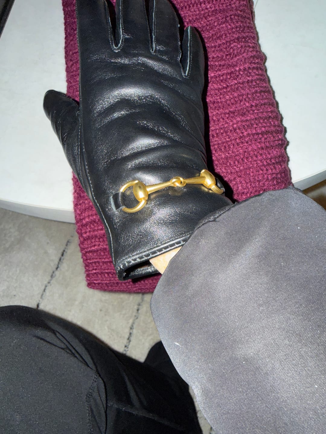 Customer photo review of Lock Love Gloves