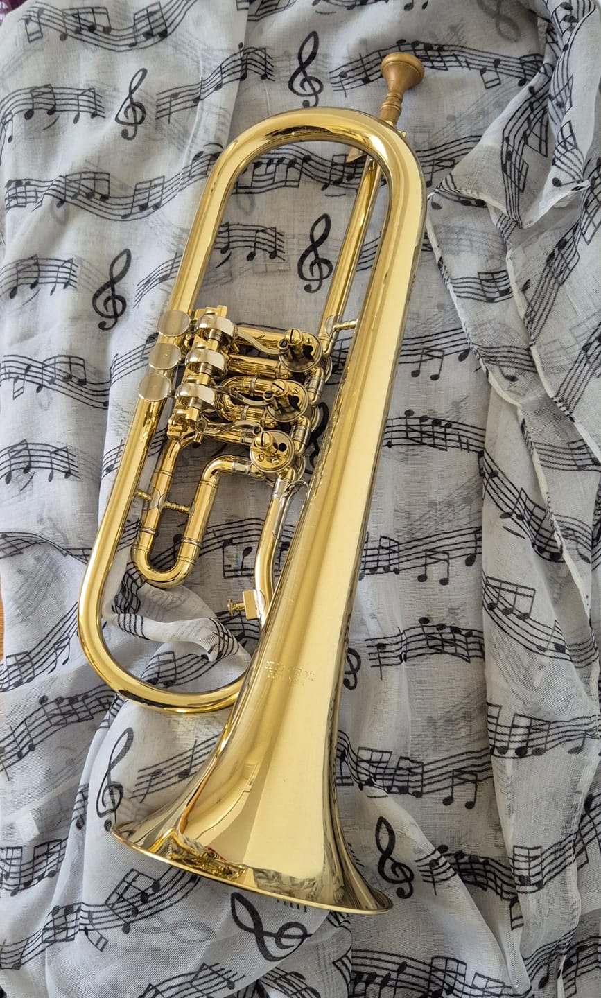 Customer photo review of Stilvolle Musiker Loop-Schals