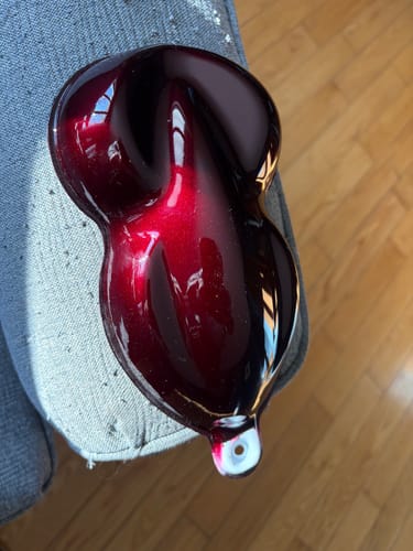 Customer photo review of Blank Speed Shapes for Paint Spray Out Samples