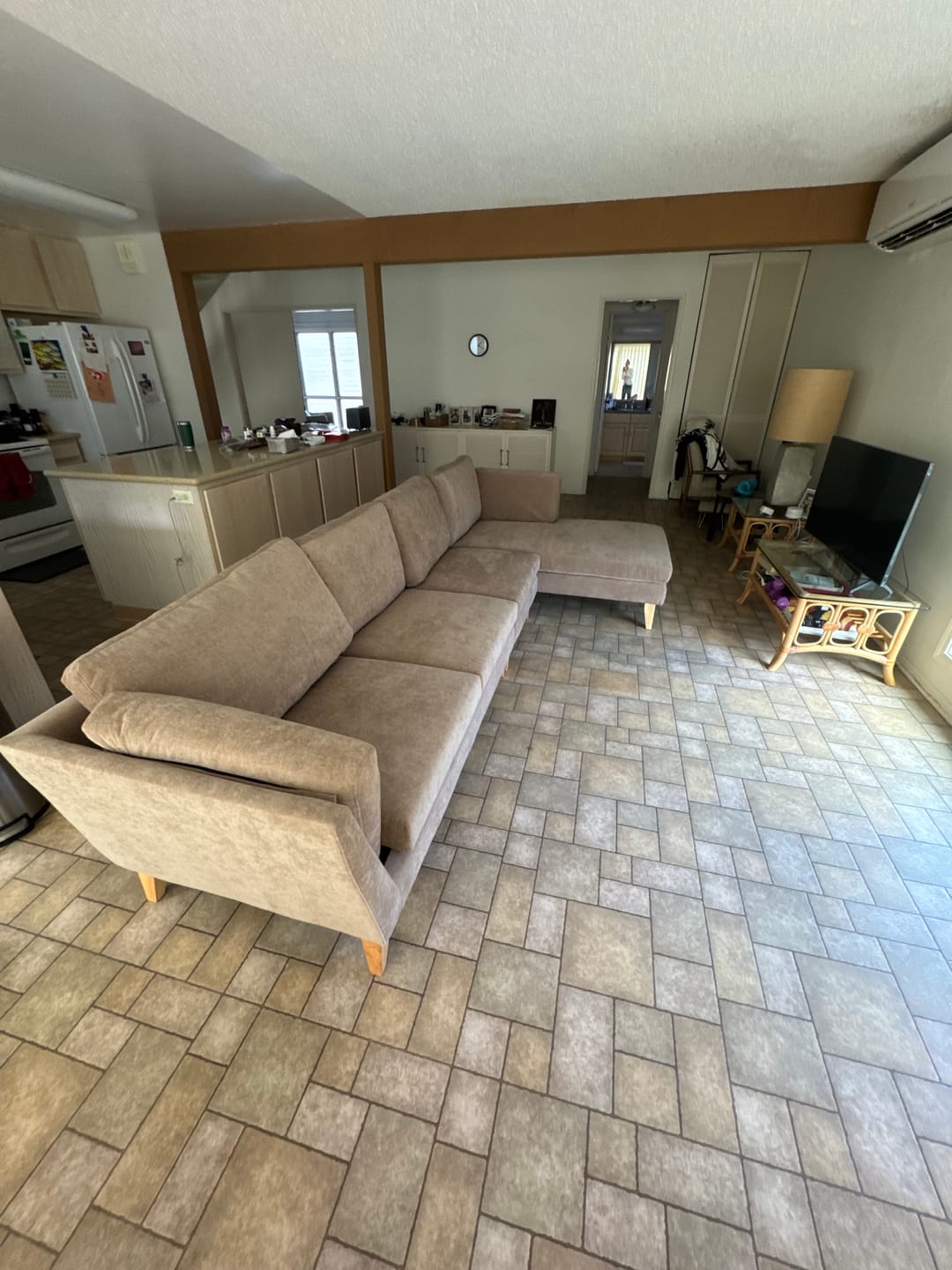 Customer photo review of ValMinimal Sectional