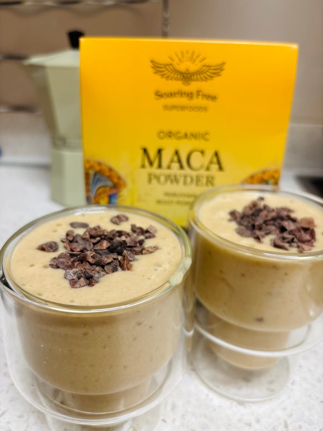 Customer photo review of Organic Yellow Maca Powder