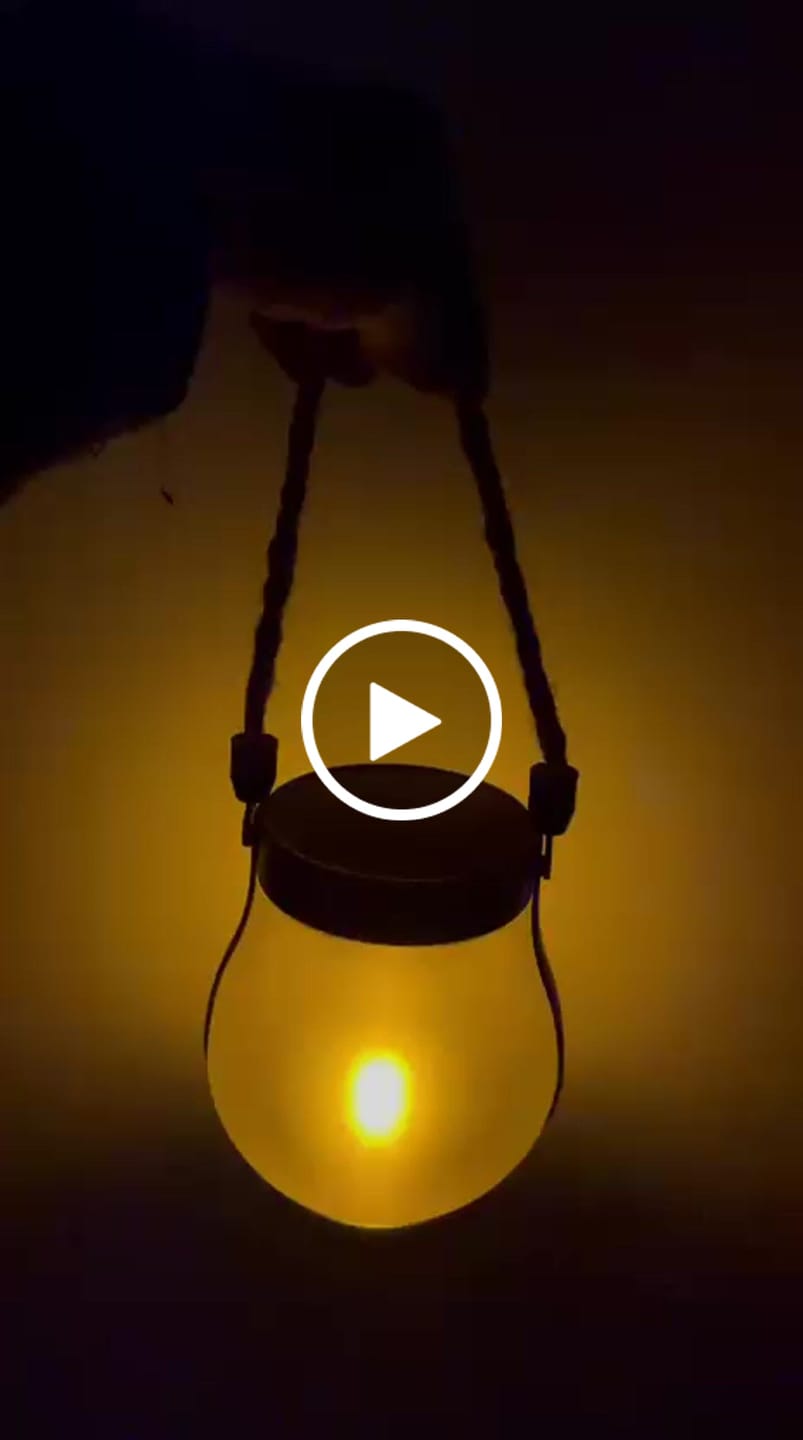 Customer video review of LlamaViva | Farol con Efecto de Fuego Realista