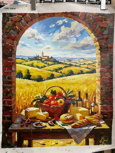 Customer photo review of Tuscan Feast (80 Colors)