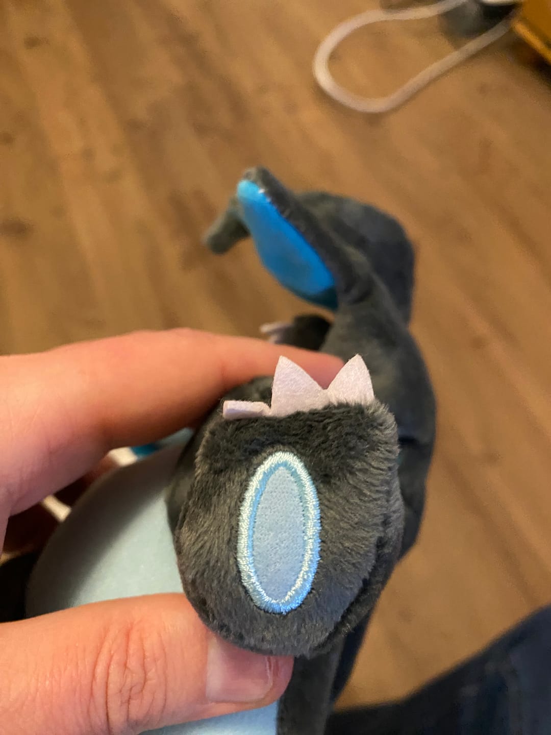 Customer photo review of Mega Charizard X Y Plush